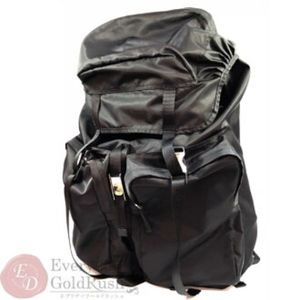PRADA rucksack backpack shoulder bag nylon black V
